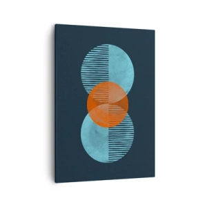 Canvastavla - Bild på duk - Symmetrisk komposition - 50x70 cm