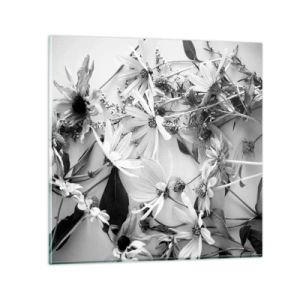 Glastavla - Bild på glas - Icke-blombukett - 50x50 cm