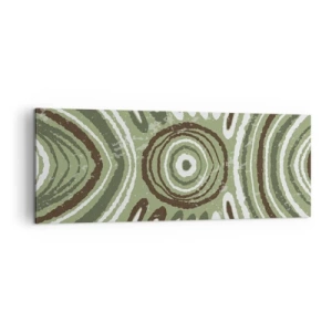 Canvastavla - Bild på duk - Explosion av känslor - 140x50 cm