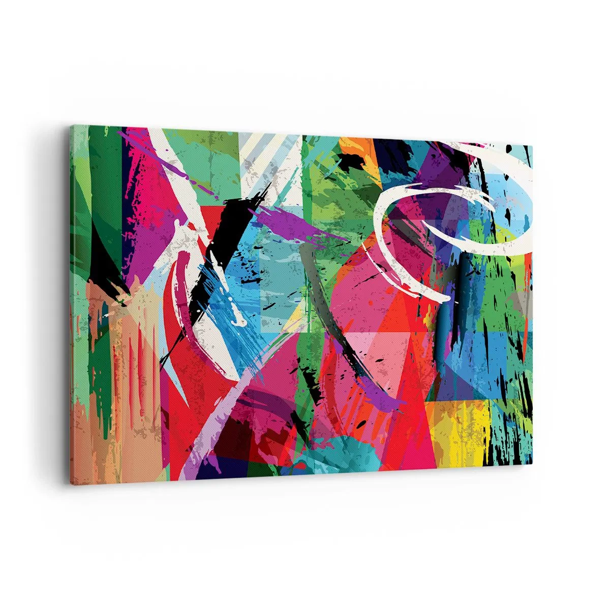 Canvastavla - Bild på duk - Snabbt och livligt - 100x70 cm