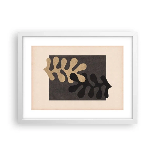 Affisch i vit ram - Brist och komplettering - 40x30 cm