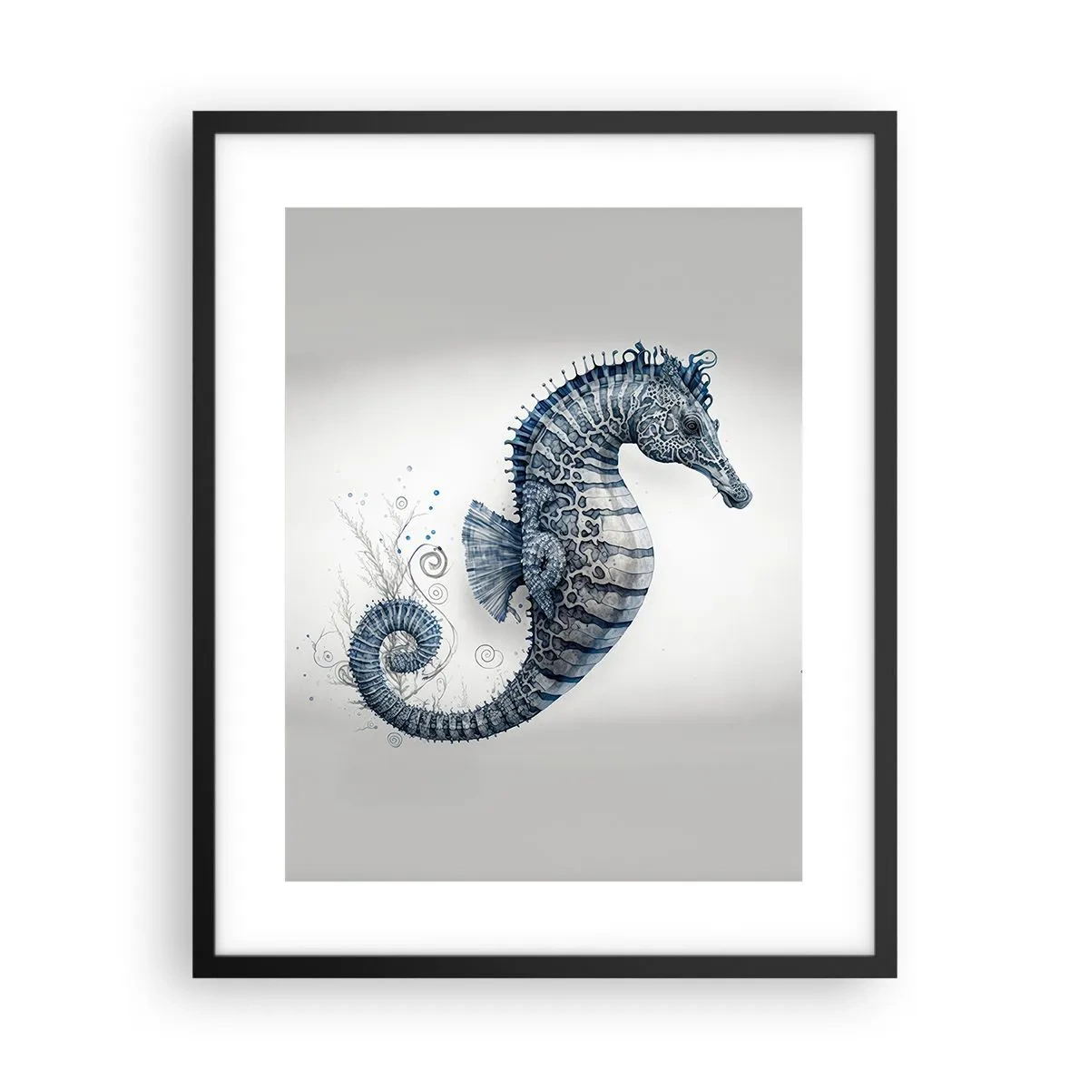 Affisch i svart ram - Ett subtilt skämt från naturen - 40x50 cm