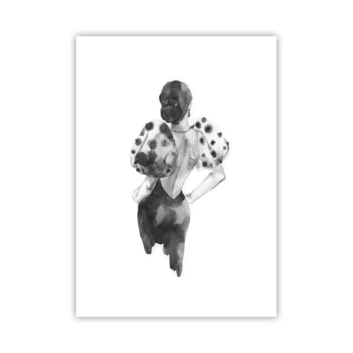 Affisch - Hon passerade nära mig - 50x70 cm