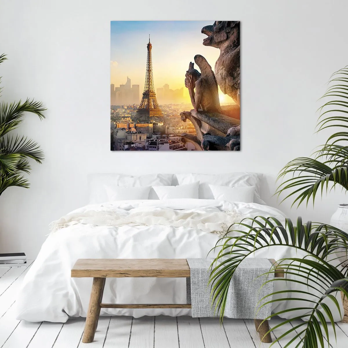 Canvastavla - Bild på duk - En hel del har ändrats… - 70x70 cm