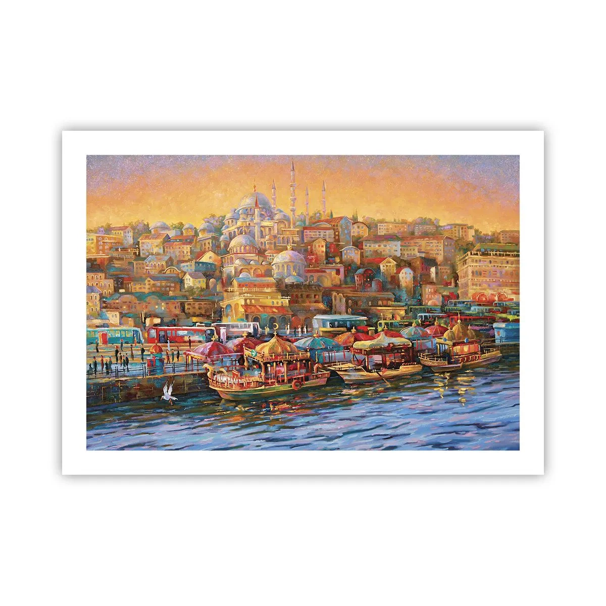 Affisch - Istanbul-berättelse - 70x50 cm