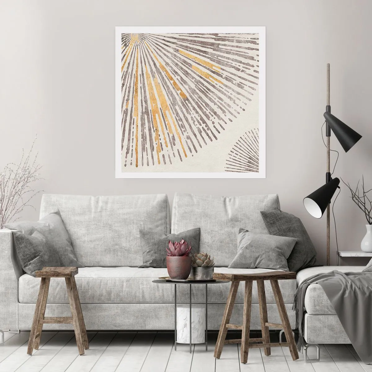 Affisch - Radiens skönhet - 60x60 cm