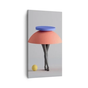 Canvastavla - Bild på duk - Surrealistisk komposition - 45x80 cm