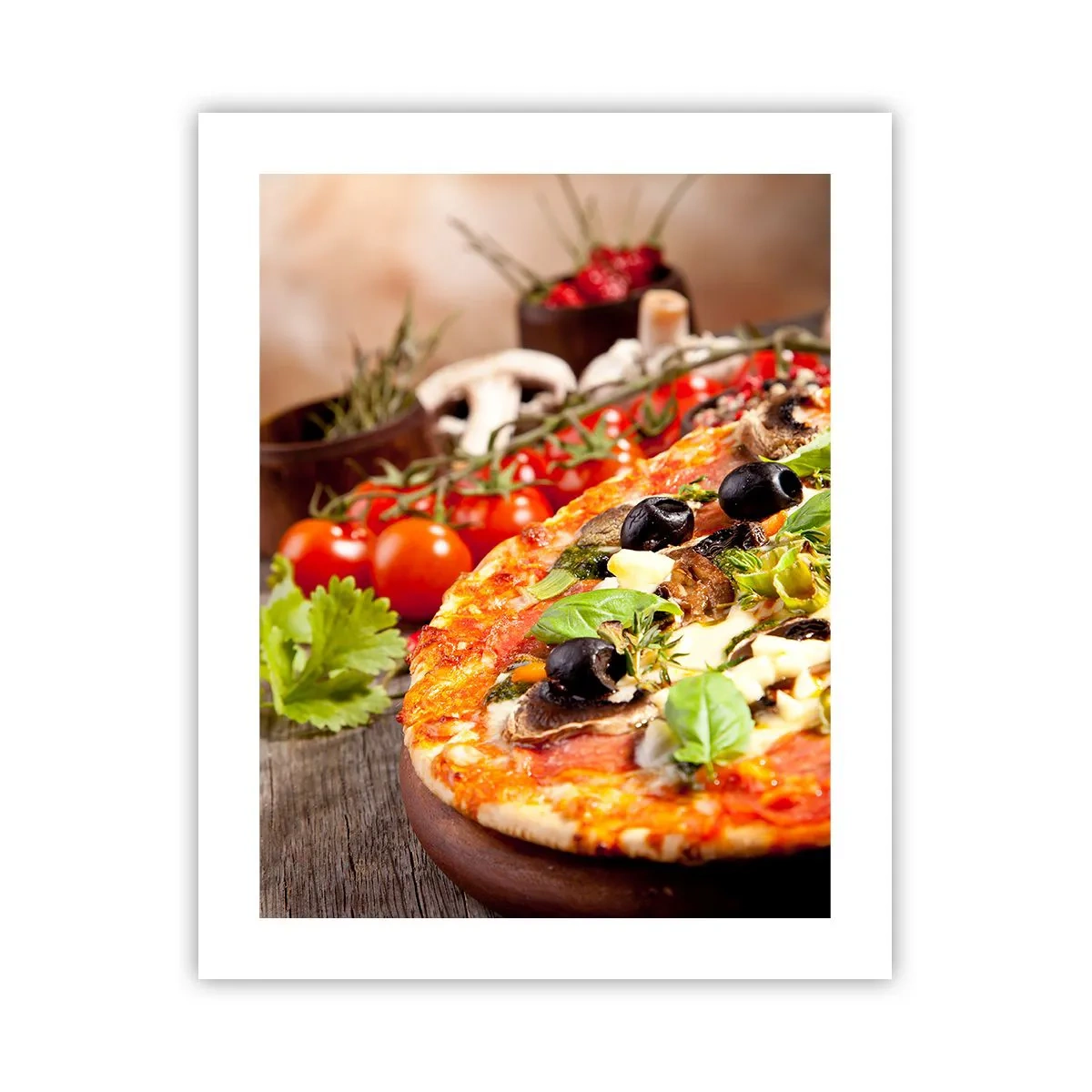 Affisch - Ingredienser ur jorden - 40x50 cm