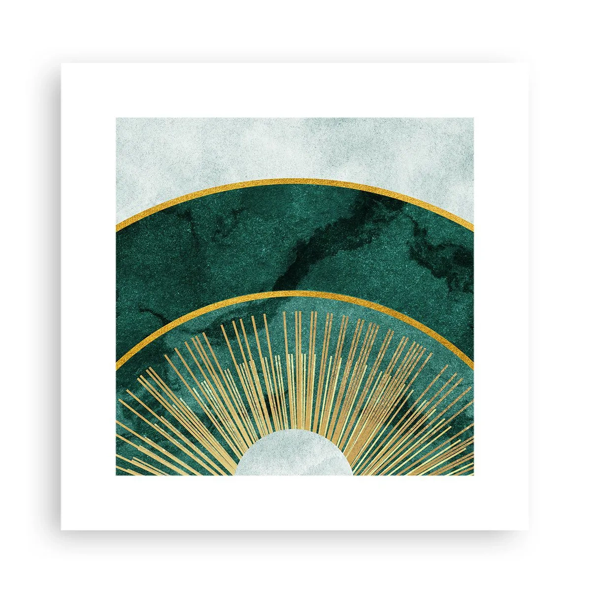Affisch - Ett annorlunda solsystem - 30x30 cm