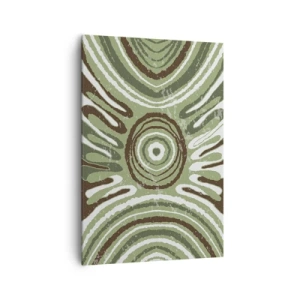 Canvastavla - Bild på duk - Explosion av känslor - 70x100 cm