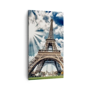 Canvastavla - Bild på duk - Den enda under solen - 45x80 cm