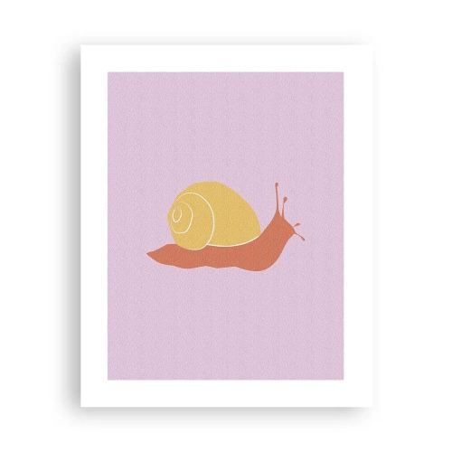 Affisch - Det är ingen brådska - 40x50 cm