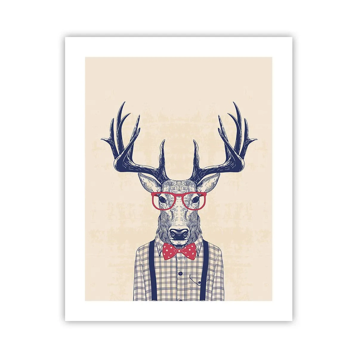 Affisch - Rolig extravagans - 40x50 cm