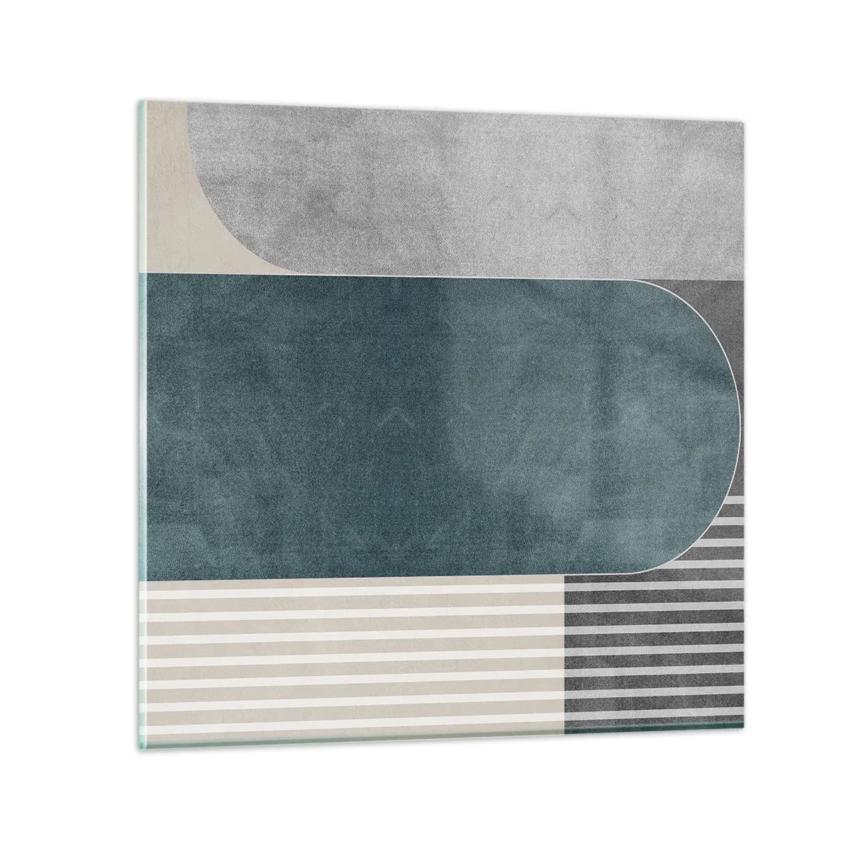 Glastavla - Bild på glas - Horisontell komposition - 70x70 cm