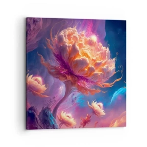 Canvastavla - Bild på duk - En annan värld - 70x70 cm