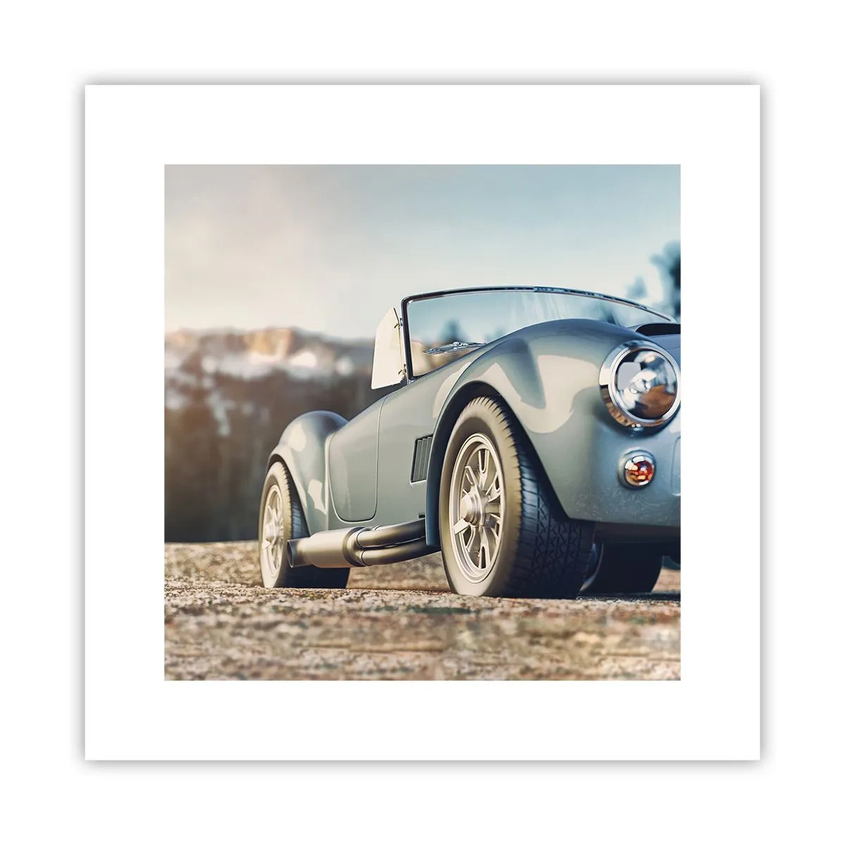 Affisch - Det är stilen som räknas - 30x30 cm