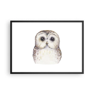 Affisch i svart ram - Titta i mina ögon - 70x50 cm