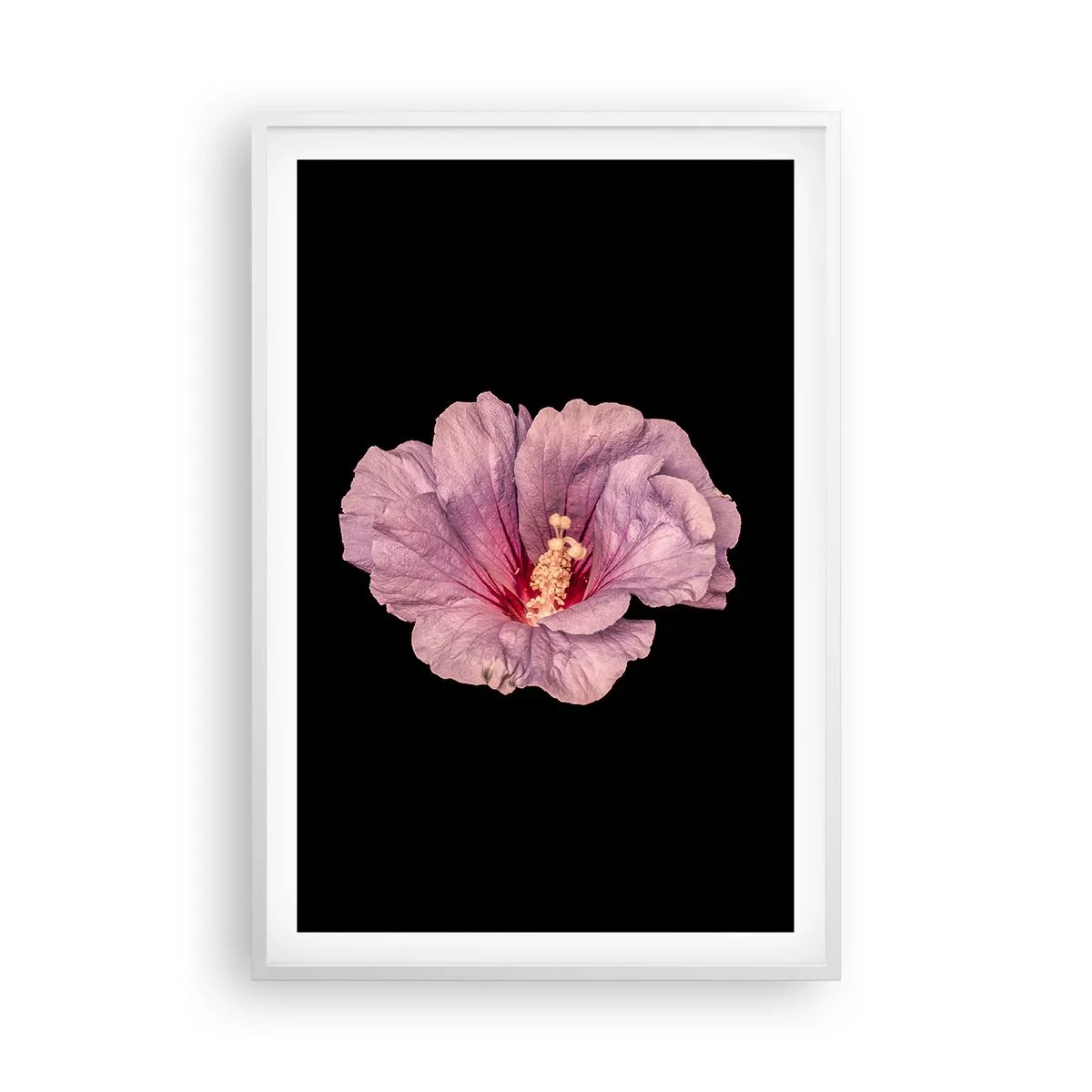 Affisch i vit ram - Rakt till hjärtat - 61x91 cm