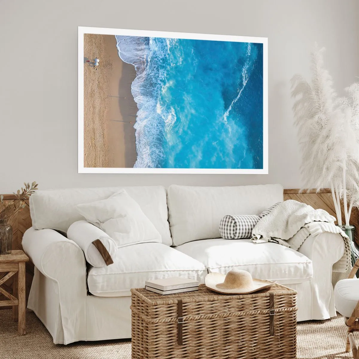 Affisch - Blå styrka - 91x61 cm