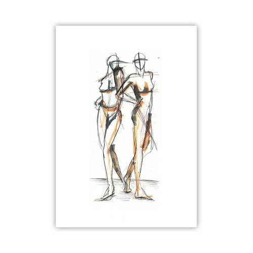 Affisch - Charmens studie - 70x100 cm