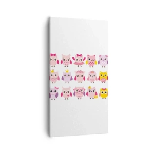 Canvastavla - Bild på duk - Den ena sötare än den andra - 55x100 cm