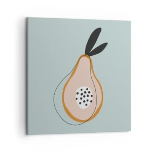 Canvastavla - Bild på duk - Att tränga in i sakens natur - 50x50 cm