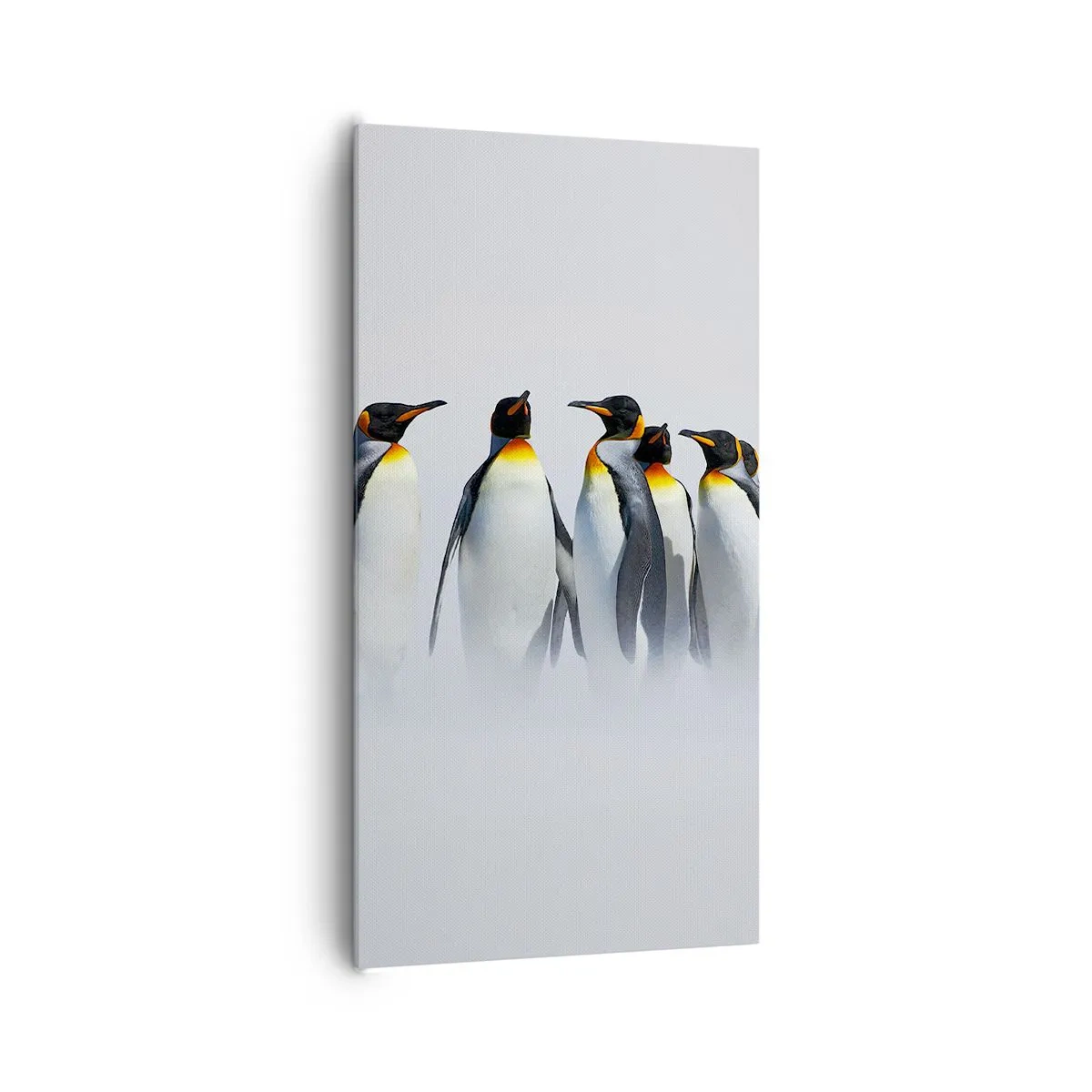 Canvastavla - Bild på duk - En träff i kvällsdräkter - 65x120 cm