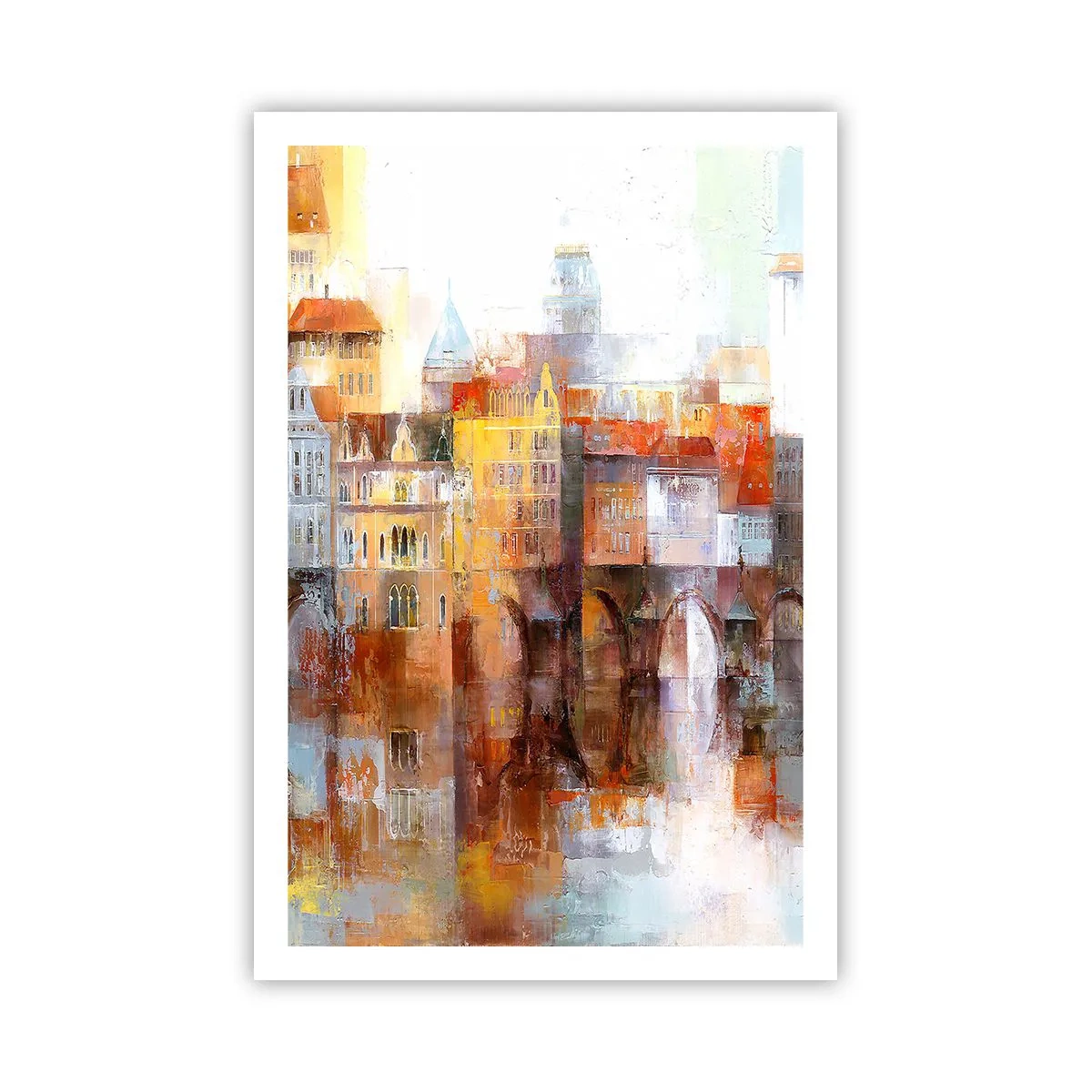 Affisch - Vackert under bron - 61x91 cm