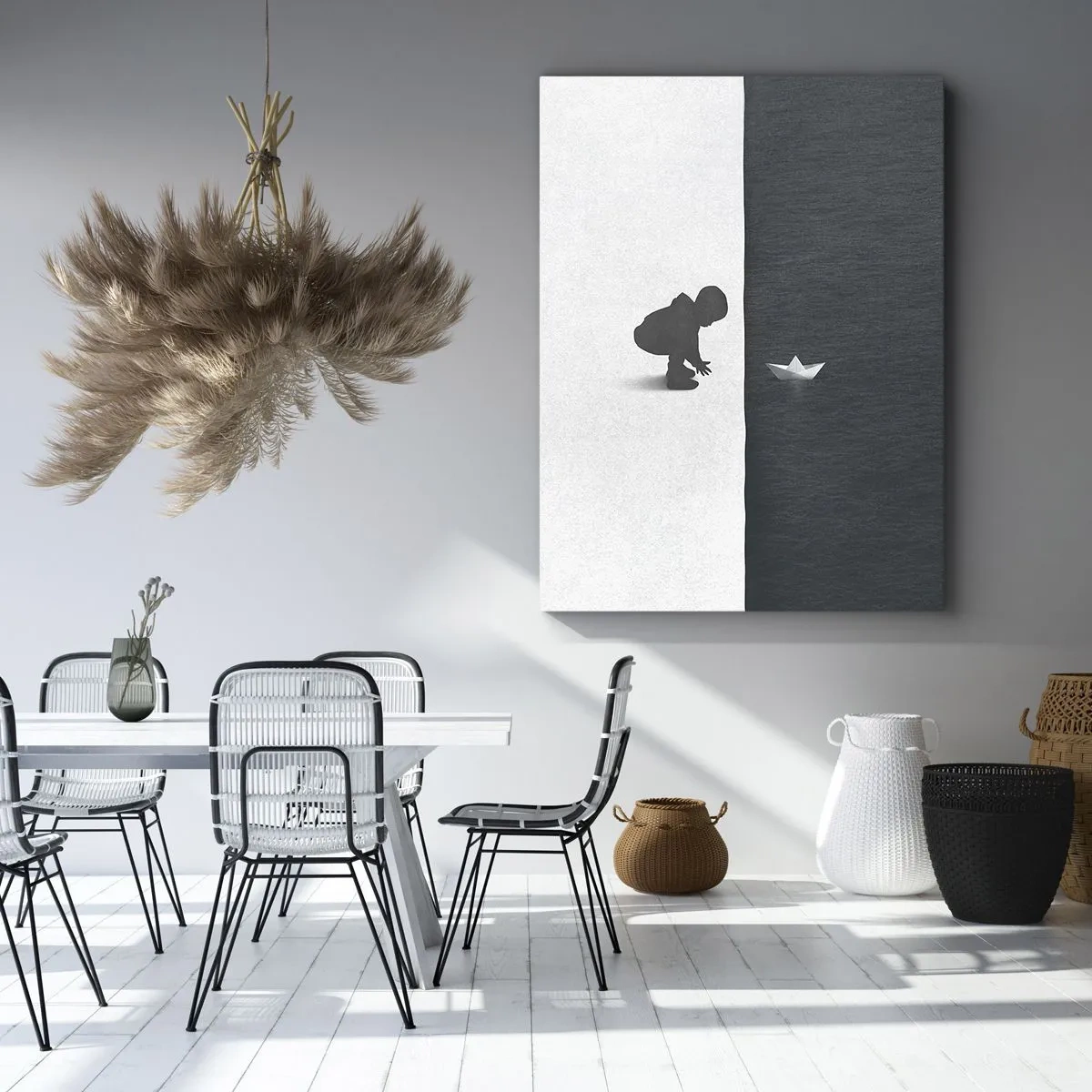 Canvastavla - Bild på duk - En stor expedition - 50x70 cm