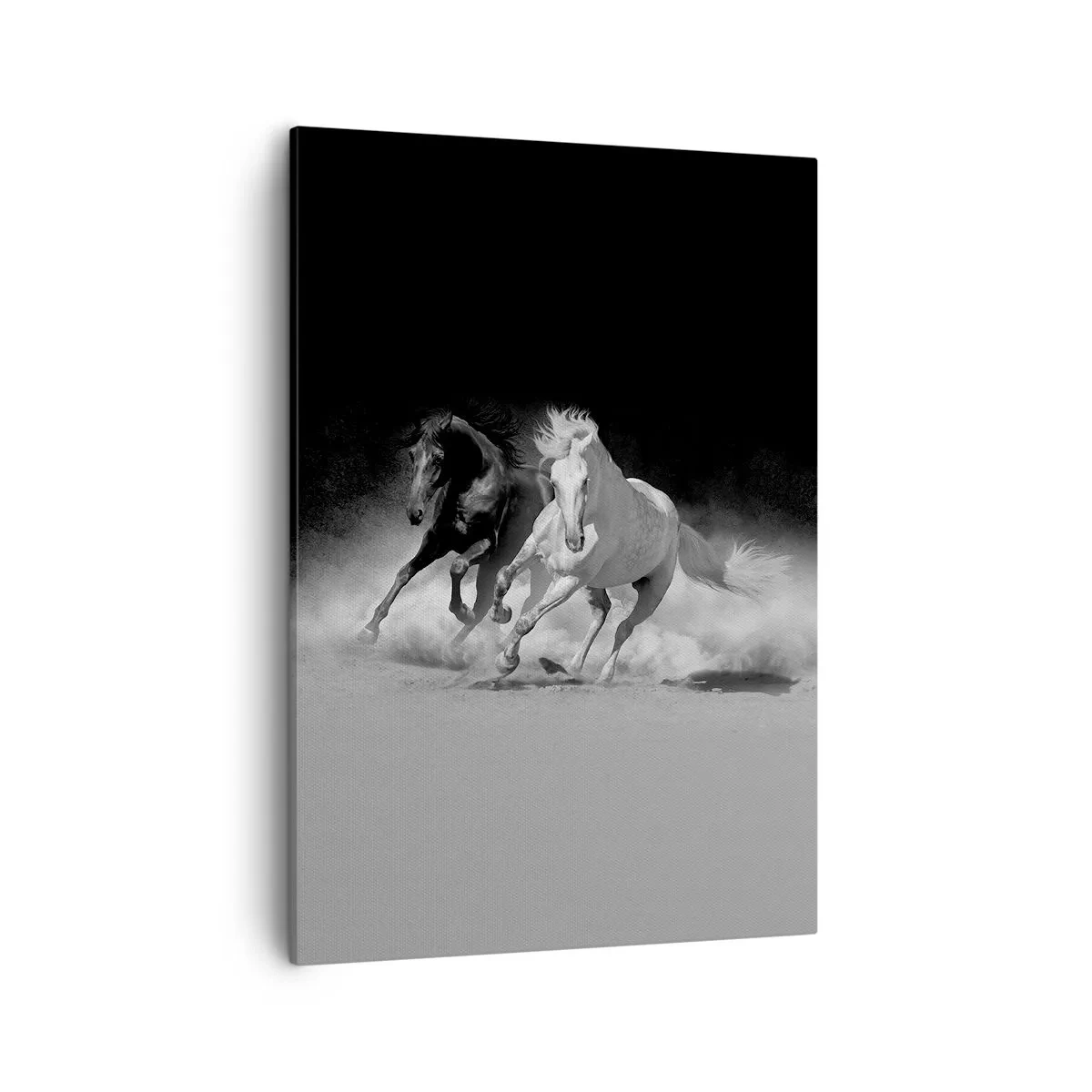 Canvastavla - Bild på duk - Frihetens galopp - 50x70 cm