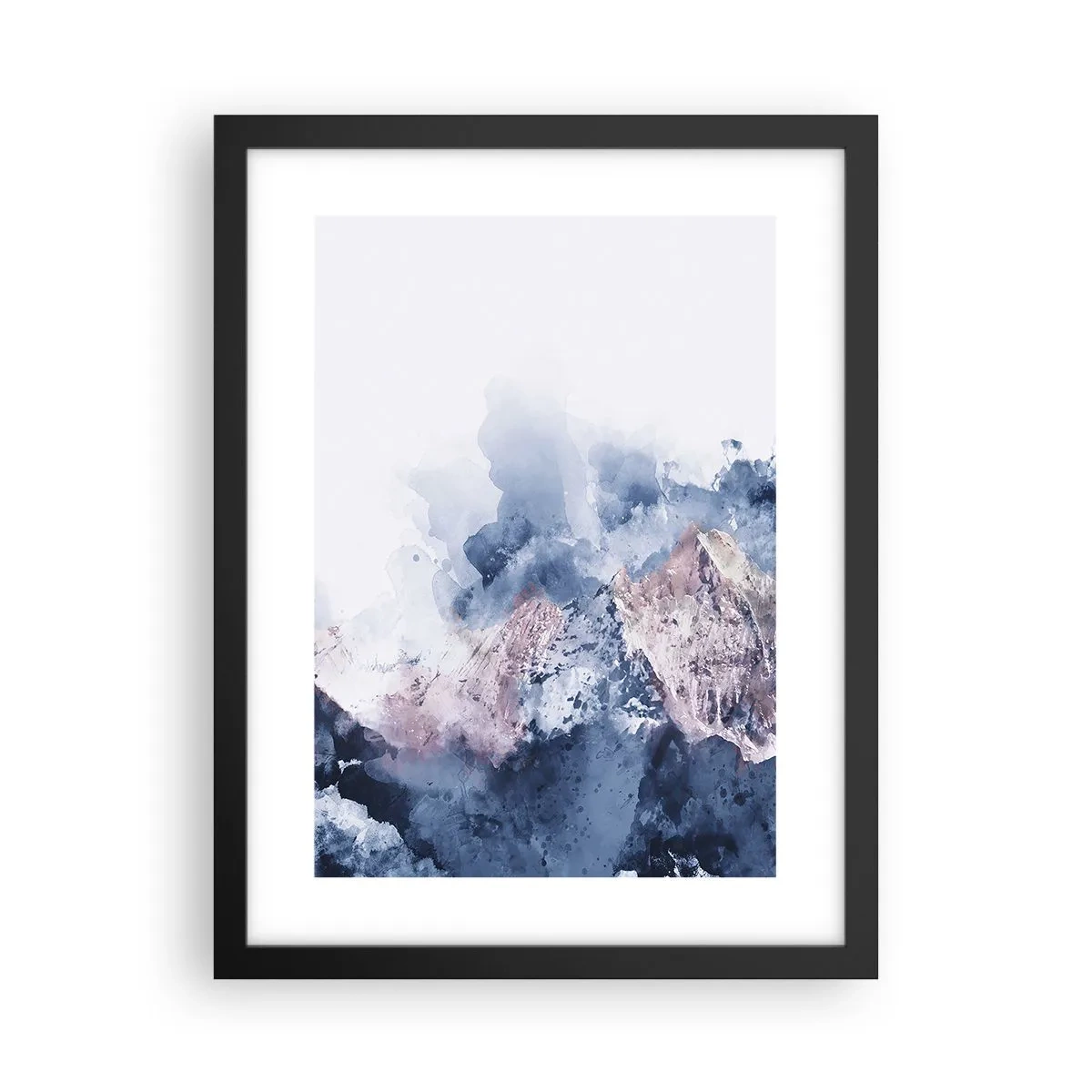 Affisch i svart ram - Det är toppen! - 30x40 cm