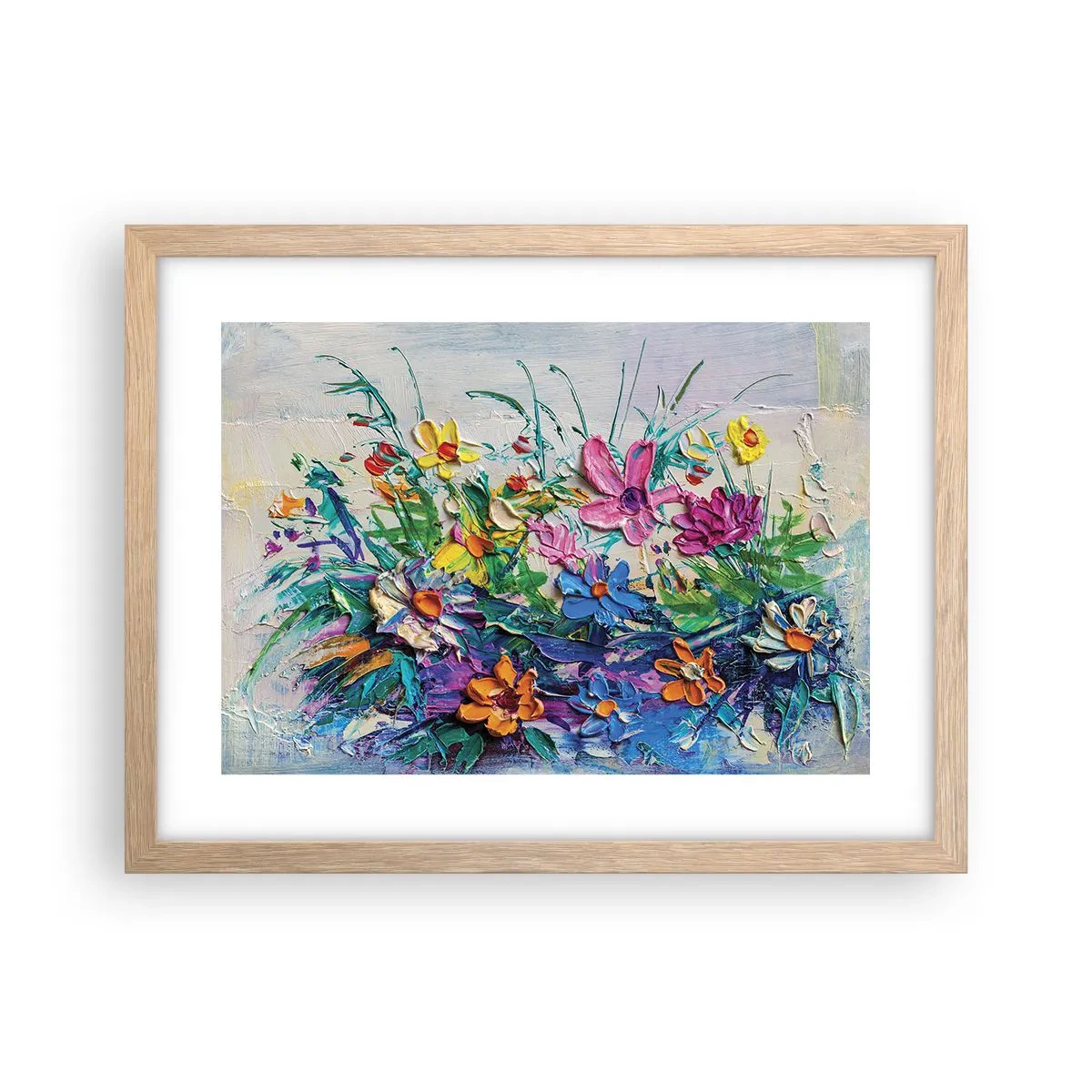 Affisch i ram av ljusek - Icke stilleben - 40x30 cm