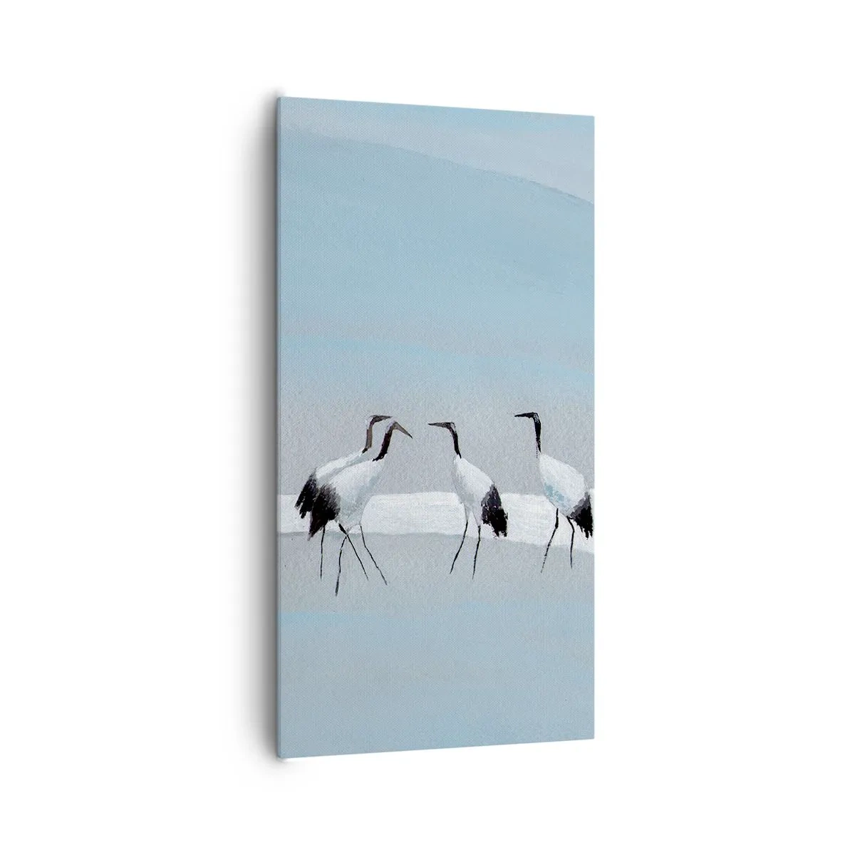 Canvastavla - Bild på duk - Efter en het dag - 65x120 cm