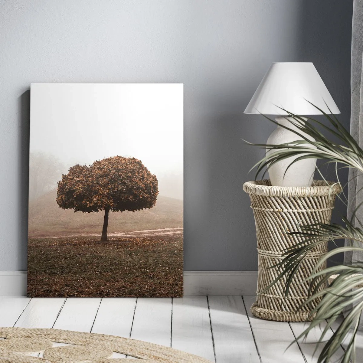 Canvastavla - Bild på duk - Efter en hektisk sommar - 70x100 cm