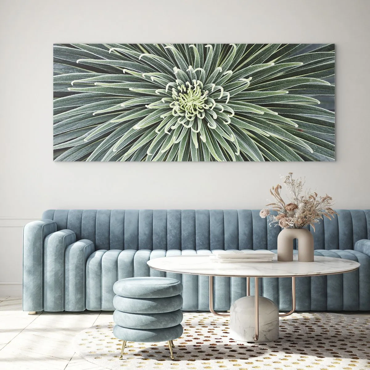 Glastavla - Bild på glas - Stjärna föds - 100x40 cm