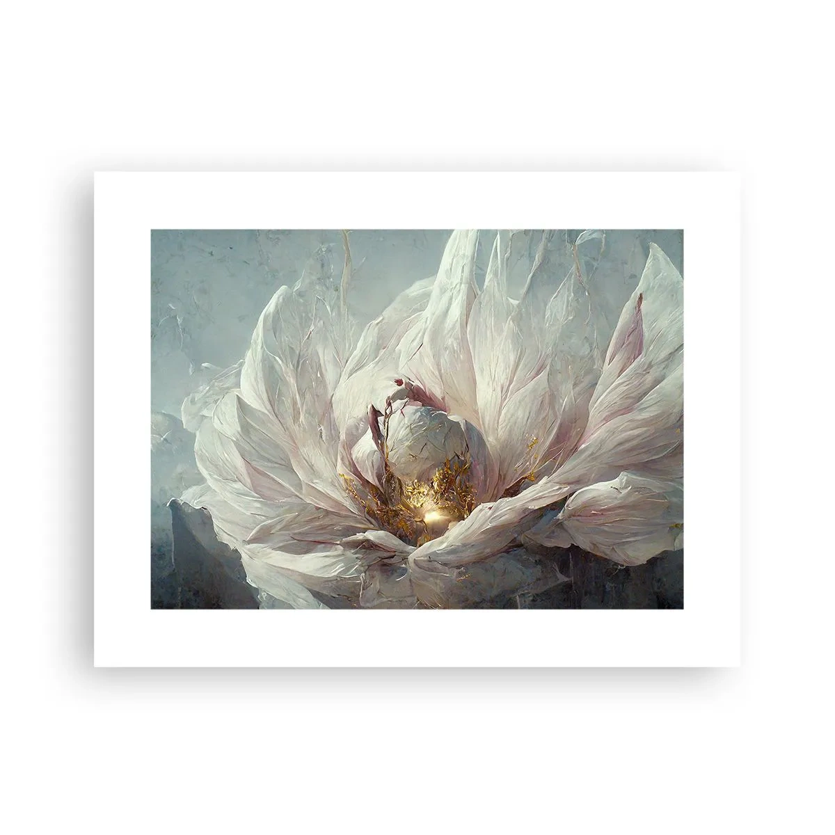 Affisch - Blommar en gång på hundra år - 40x30 cm