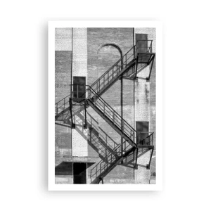 Affisch - Industriell stil - 61x91 cm