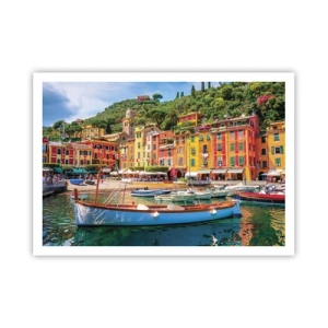 Affisch - Italiensk förmiddag - 100x70 cm