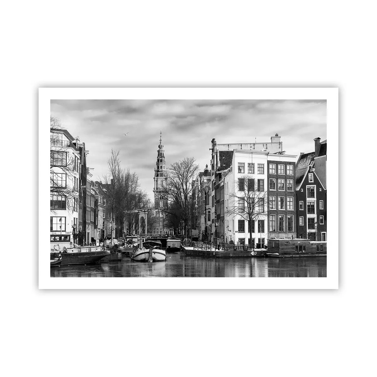 Affisch - Amsterdam stämning - 91x61 cm