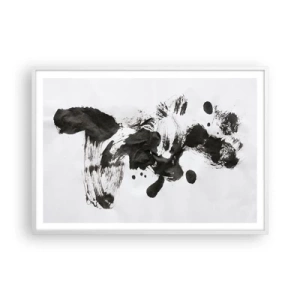 Affisch i vit ram - En metod i galenskap? - 100x70 cm