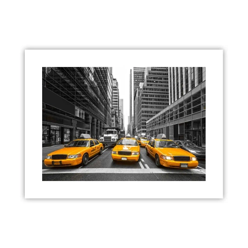 Affisch - Vi färgar denna stad - 40x30 cm