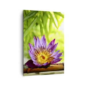 Canvastavla - Bild på duk - I asiatisk sol - 70x100 cm