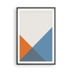 Affisch i svart ram - Under vinkel… - 61x91 cm