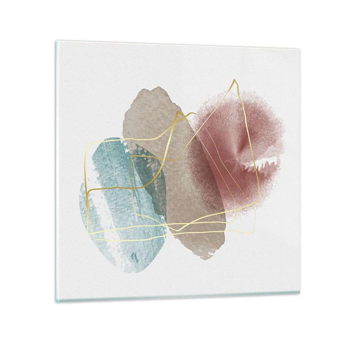 Glastavla - Bild på glas - Rummets pärlor - 60x60 cm