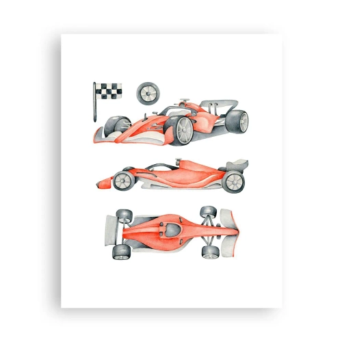 Affisch - Att komma ikapp en dröm - 40x50 cm