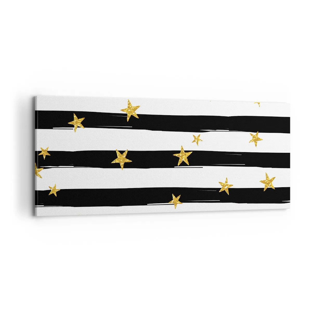 Canvastavla - Bild på duk - Alla är vi födda under lycklig stjärna - 120x50 cm