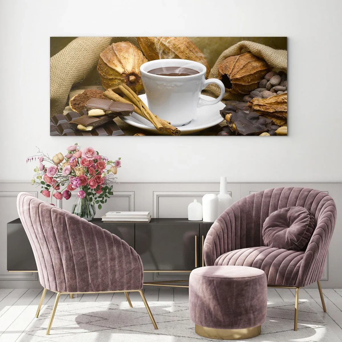 Glastavla - Bild på glas - För de som söker upplevelser - 120x50 cm