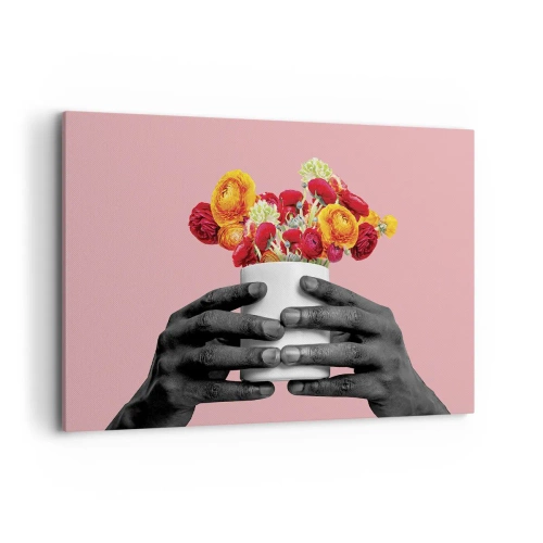 Canvastavla - Bild på duk - Livets apoteos - 100x70 cm