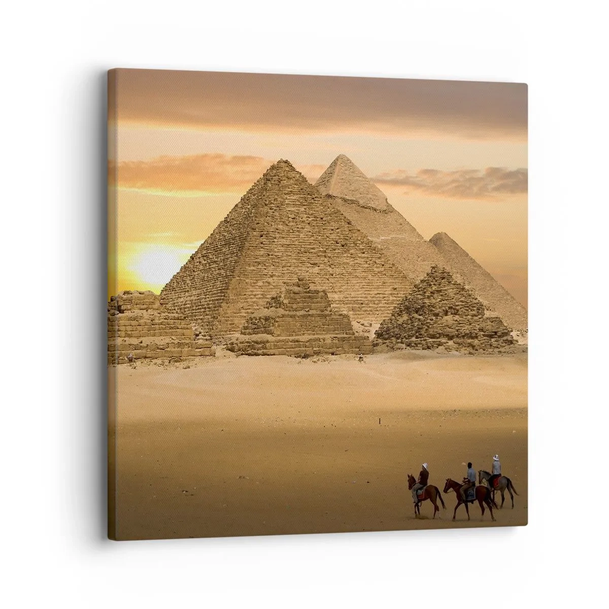 Canvastavla - Bild på duk - 1000 år utan ändring - 30x30 cm