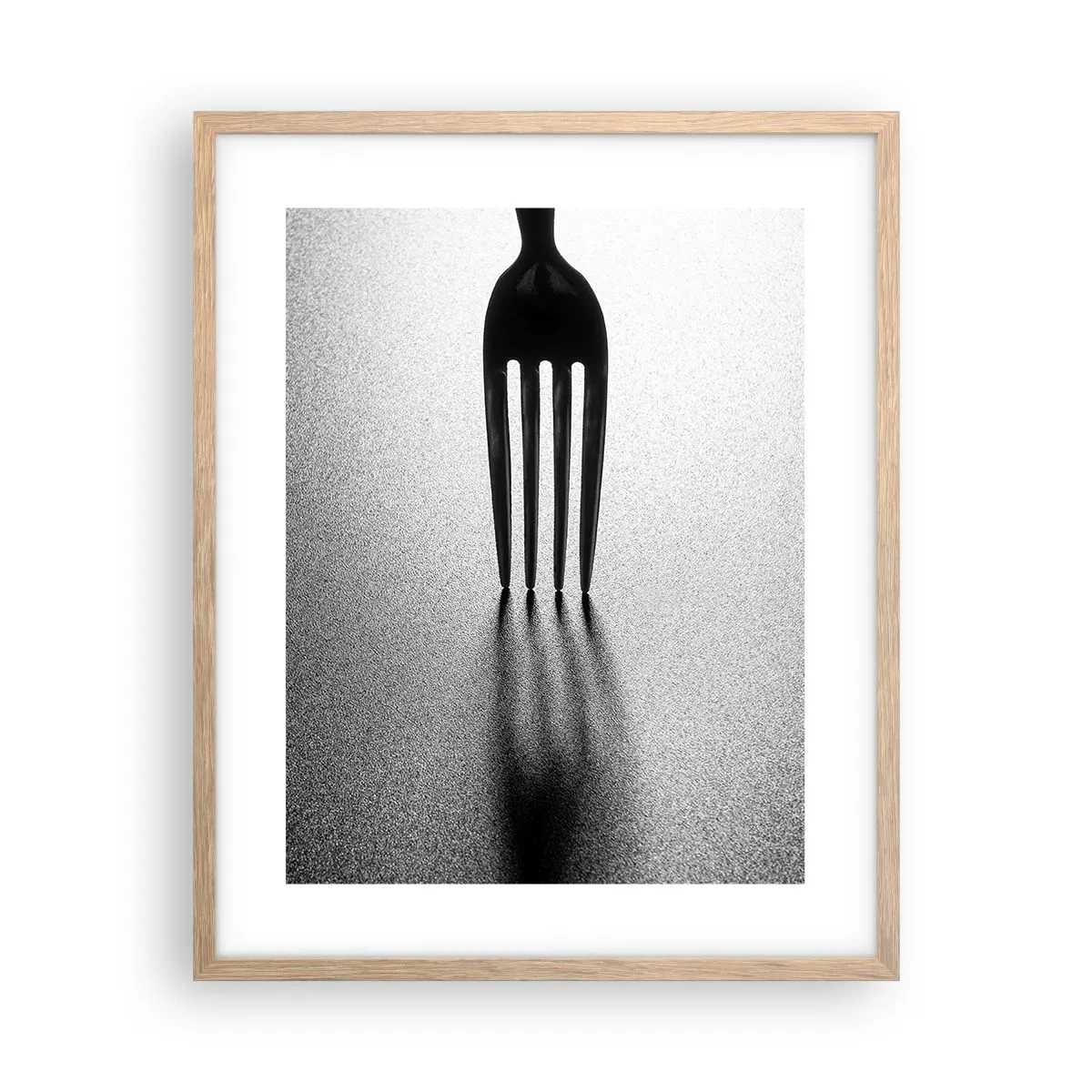 Affisch i ram av ljusek - Ljus och skugga - 40x50 cm